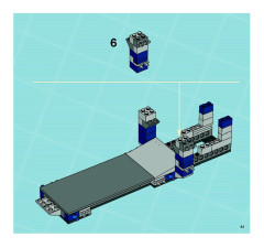 LEGO 8635 instructions page 61 – build guide