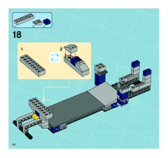 LEGO 8635 instructions page 66 – build guide