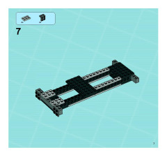 LEGO 8635 instructions page 7 – build guide