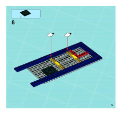 LEGO 8635 instructions page 73 – build guide