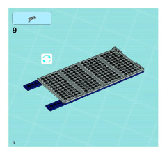 LEGO 8635 instructions page 74 – build guide