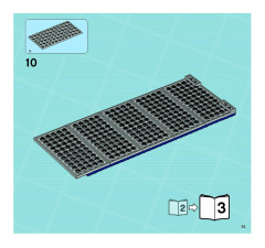 LEGO 8635 instructions page 75 – build guide