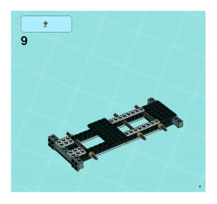 LEGO 8635 instructions page 9 – build guide