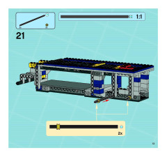 LEGO 8635 instructions page 13 – build guide
