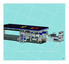 LEGO 8635 instructions page 23 – build guide
