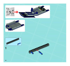 LEGO 8635 instructions page 24 – build guide