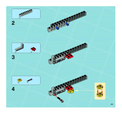 LEGO 8635 instructions page 25 – build guide