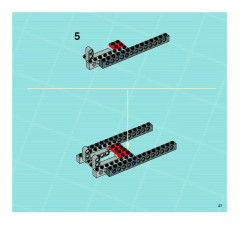 LEGO 8635 instructions page 27 – build guide