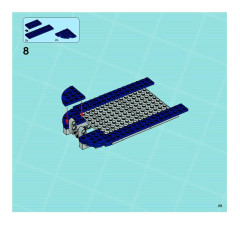 LEGO 8635 instructions page 29 – build guide