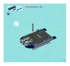 LEGO 8635 instructions page 33 – build guide