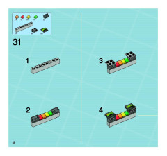LEGO 8635 instructions page 38 – build guide