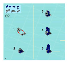 LEGO 8635 instructions page 40 – build guide