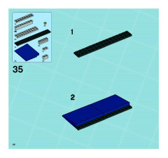 LEGO 8635 instructions page 46 – build guide