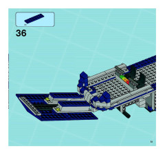 LEGO 8635 instructions page 51 – build guide