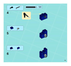 LEGO 8635 instructions page 59 – build guide