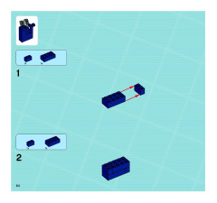 LEGO 8635 instructions page 64 – build guide