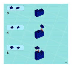 LEGO 8635 instructions page 65 – build guide