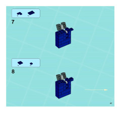 LEGO 8635 instructions page 67 – build guide