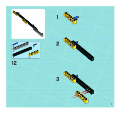 LEGO 8635 instructions page 7 – build guide