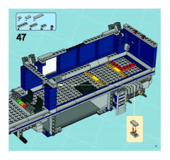LEGO 8635 instructions page 71 – build guide