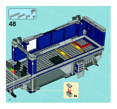 LEGO 8635 instructions page 72 – build guide