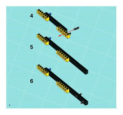 LEGO 8635 instructions page 8 – build guide