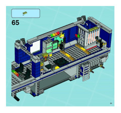 LEGO 8635 instructions page 21 – build guide