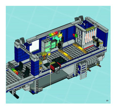 LEGO 8635 instructions page 23 – build guide