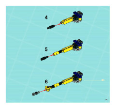 LEGO 8635 instructions page 25 – build guide