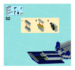 LEGO 8635 instructions page 4 – build guide
