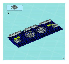 LEGO 8635 instructions page 45 – build guide