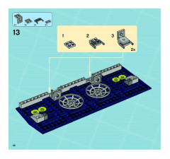 LEGO 8635 instructions page 46 – build guide