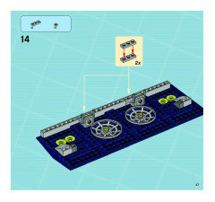 LEGO 8635 instructions page 47 – build guide