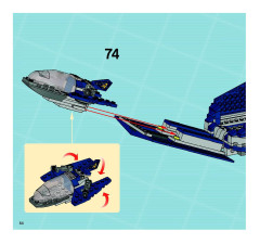 LEGO 8635 instructions page 54 – build guide