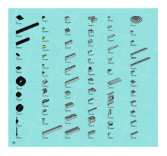 LEGO 8635 instructions page 66 – build guide