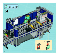 LEGO 8635 instructions page 8 – build guide