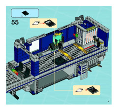LEGO 8635 instructions page 9 – build guide