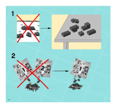 LEGO 8636 instructions page 3 – build guide