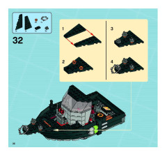 LEGO 8636 instructions page 37 – build guide