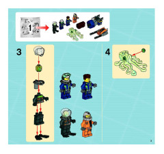 LEGO 8636 instructions page 4 – build guide