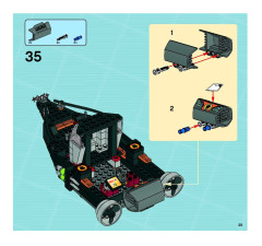 LEGO 8636 instructions page 40 – build guide