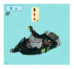 LEGO 8636 instructions page 43 – build guide