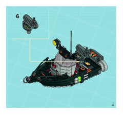 LEGO 8636 instructions page 46 – build guide