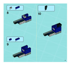 LEGO 8636 instructions page 13 – build guide