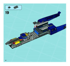 LEGO 8636 instructions page 22 – build guide