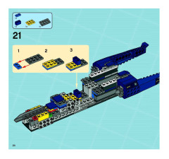 LEGO 8636 instructions page 24 – build guide