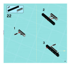 LEGO 8636 instructions page 25 – build guide