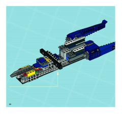 LEGO 8636 instructions page 26 – build guide