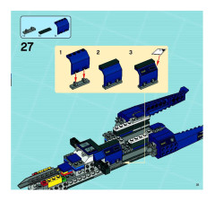 LEGO 8636 instructions page 31 – build guide
