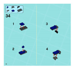 LEGO 8636 instructions page 38 – build guide
